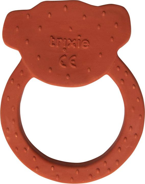 Actual product image Trixie Baby Natural rubber teething ring, round Mr. Monkey (0 Months)