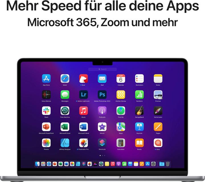 Produktbild Apple MacBook Air – 2022 (13.60", M2, 16 GB, 512 GB, DE)