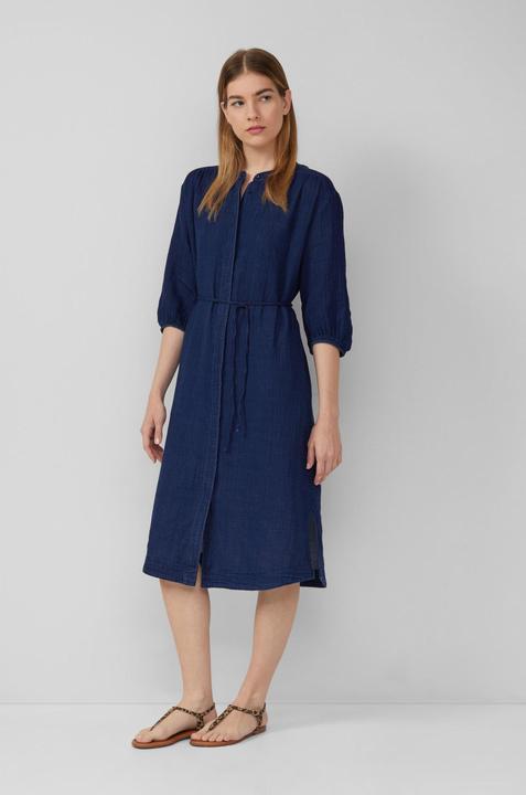 Image du produit s.Oliver Kleid Indigo dyed Midikleid mit Eingrifftaschen (32)