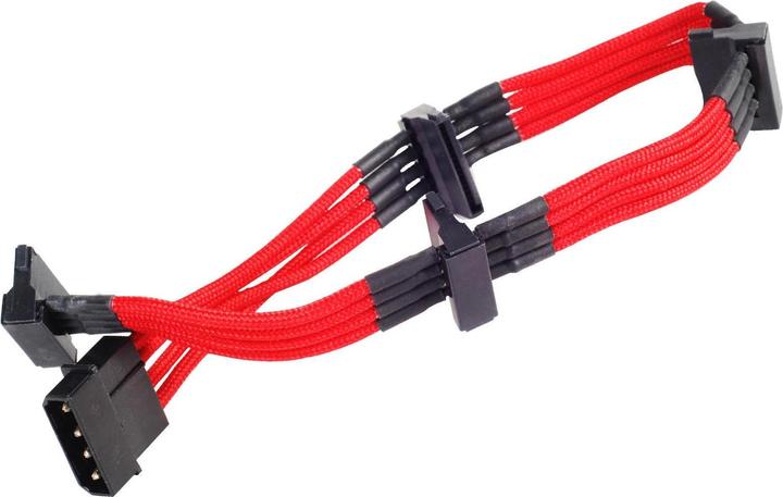 Image du produit Silverstone Extension ATX 4-4 (SATA) Pin rouge