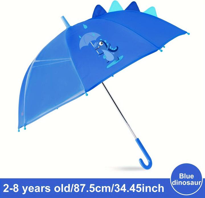 Immagine prodotto Alopini 1pc Cartoon Dinosaurier Kinder Regenschirm, wasserdicht Hand öffnen, niedlichen Stil