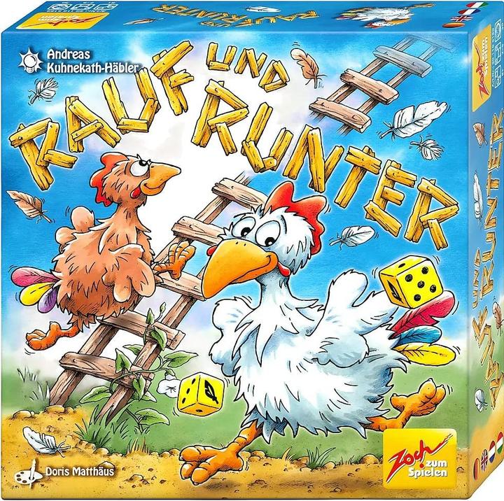 Produktbild Zoch Rauf und runter (Deutsch, Englisch, Französisch, Italienisch, 2 Spieler)