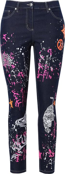 Produktbild Angel of Style Jeans, Slim Fit, Print-Mix, 5-Pocket (52)