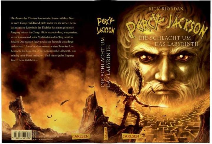 Actual product image Die Schlacht um das Labyrinth (Gabriele Haefs, Rick Riordan., German)