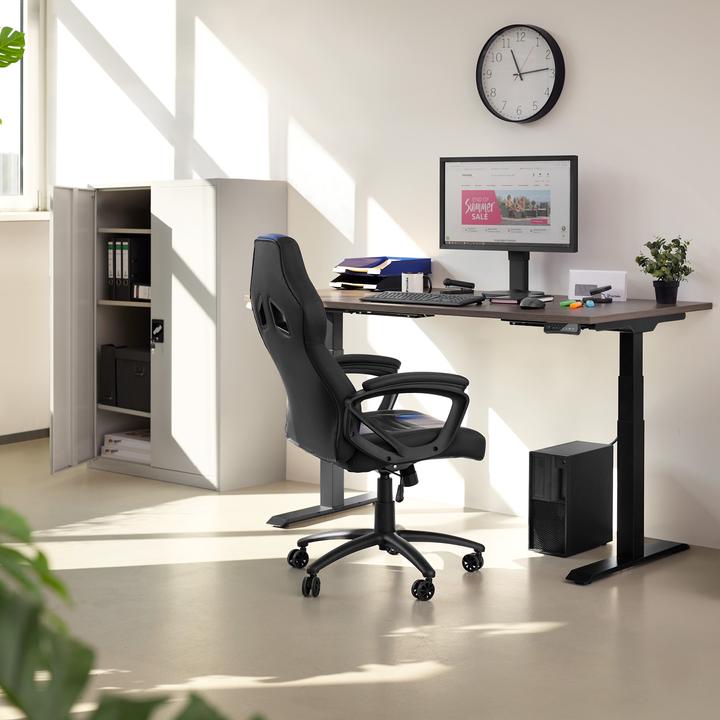 Actual product image tectake Filing cabinet (90 x 40 x 140 cm)