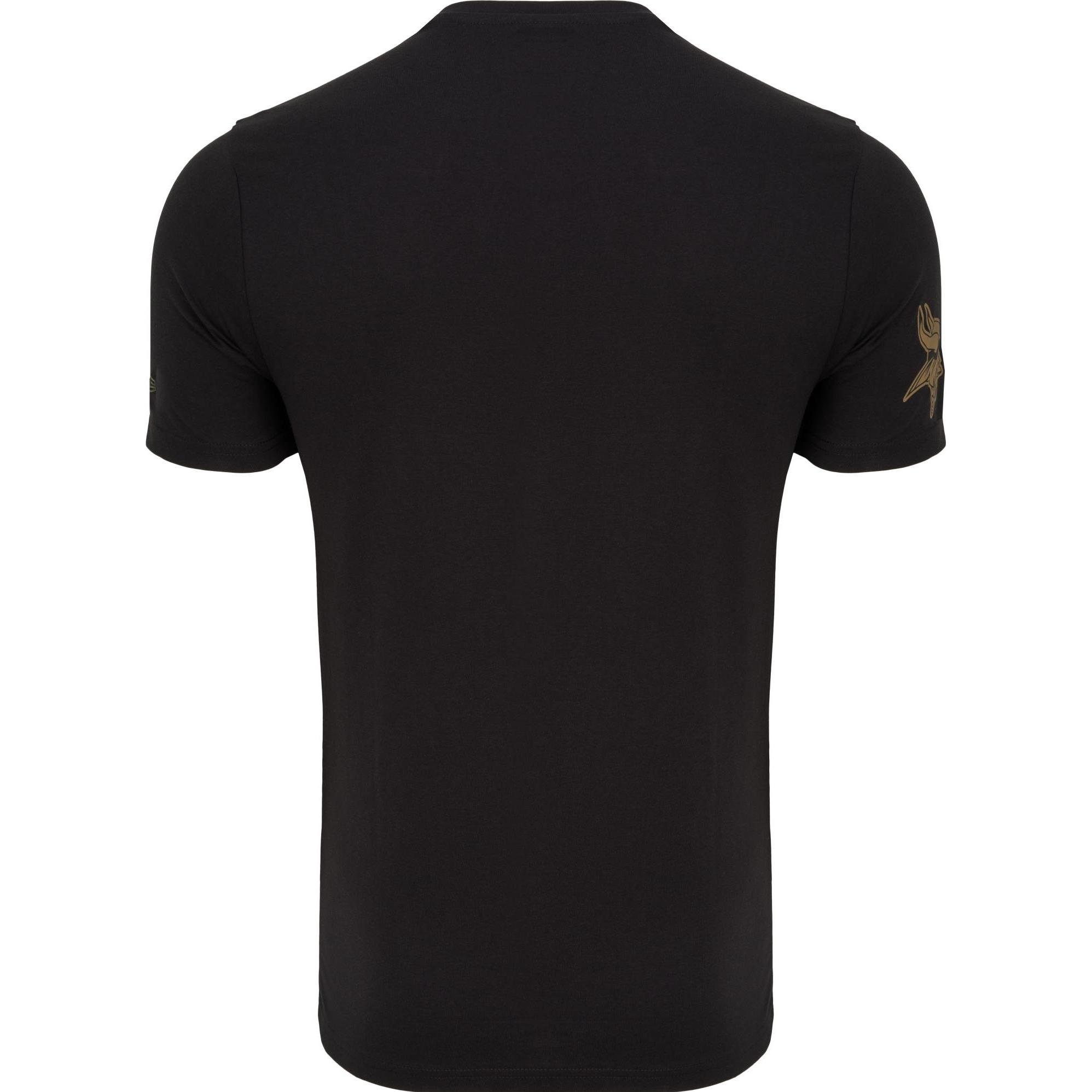 Thumbnail - New Era, Herren, Shirt, Shirt - NFL Minnesota Vikings schwarz / camo - XS, Schwarz, (XS)