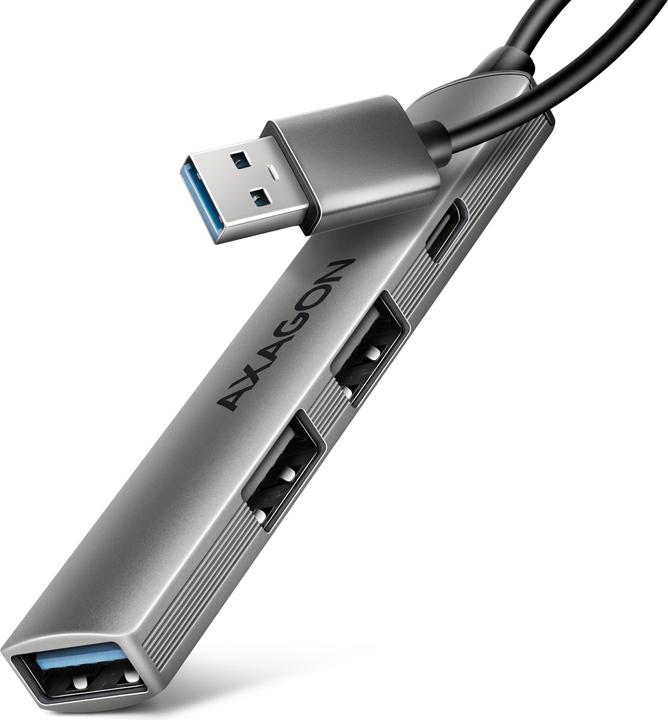 Immagine prodotto Axagon Another product HUE-STA ALU STRIP USB-A 4 port hub (USB-A, USB-C, 4 porte)