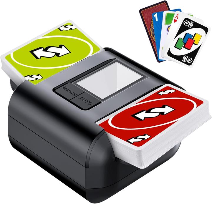 Oblitzon Automatischer Kartenmischer für 1-2 Decks