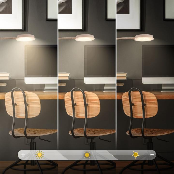 Image du produit Briloner MEGG LED Homeoffice Stehleuchte - Beige (800 lm)