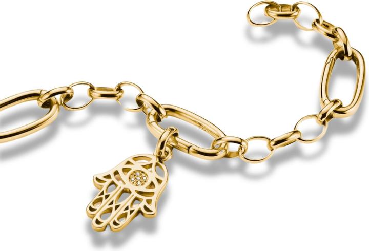 Immagine prodotto Thomas Sabo Charm-Anhänger Hamsa Connect vergoldet (Argento)