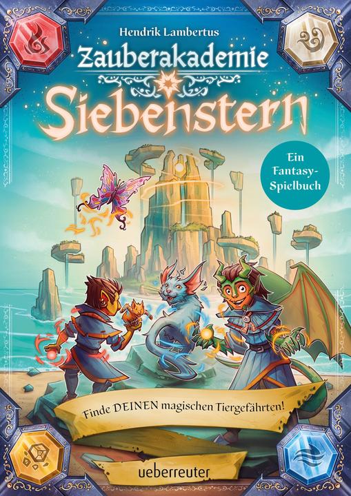 Immagine prodotto Zauberakademie Siebenstern - Finde DEINEN magischen Tiergefährten! (Zauberakademie Siebenstern, Bd. (Tedesco, Hendrik Lamberto, 2023)