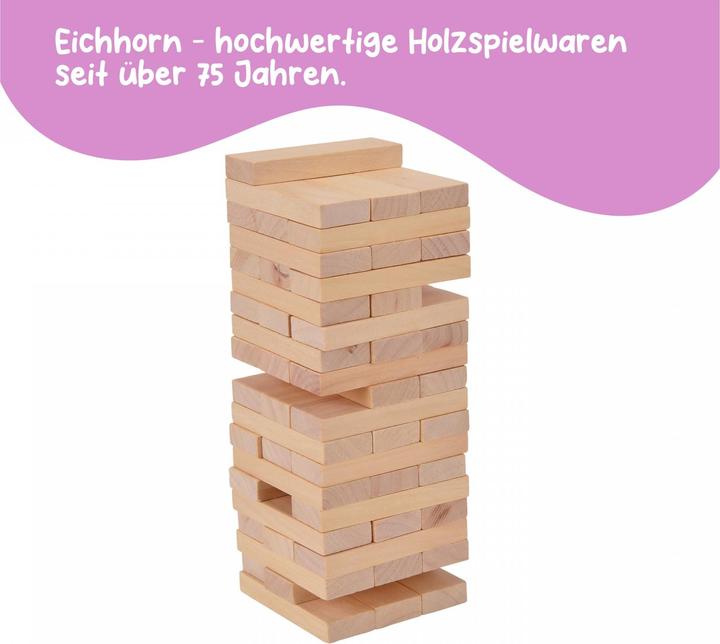 Produktbild Eichhorn Wackelturm (Polnisch, 1 - 6 Spieler)