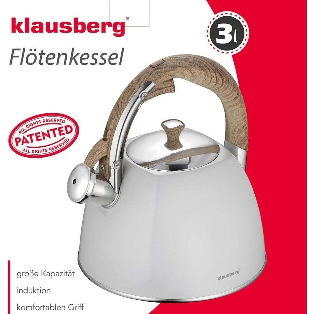 Thumbnail - Klausberg Kettle with whistle 3L KB-7500, Wasserkocher