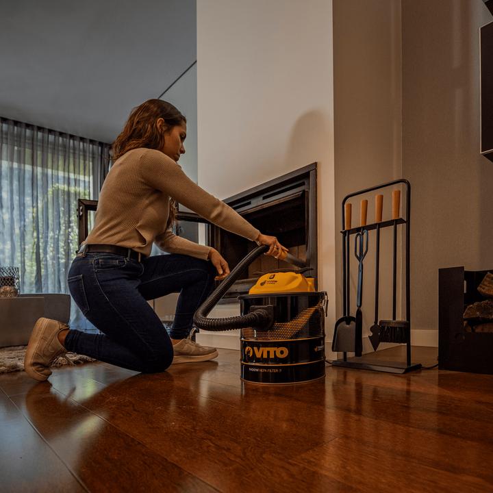 Produktbild VITO ASCHESAUGER / GEBLASE 18LT - 1400W (Aschesauger)