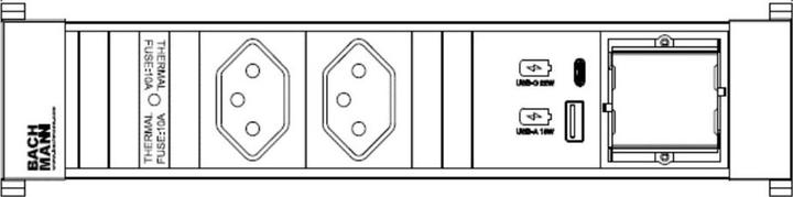 Image du produit Bachmann Prises multiples BACH (2x, Type 13)