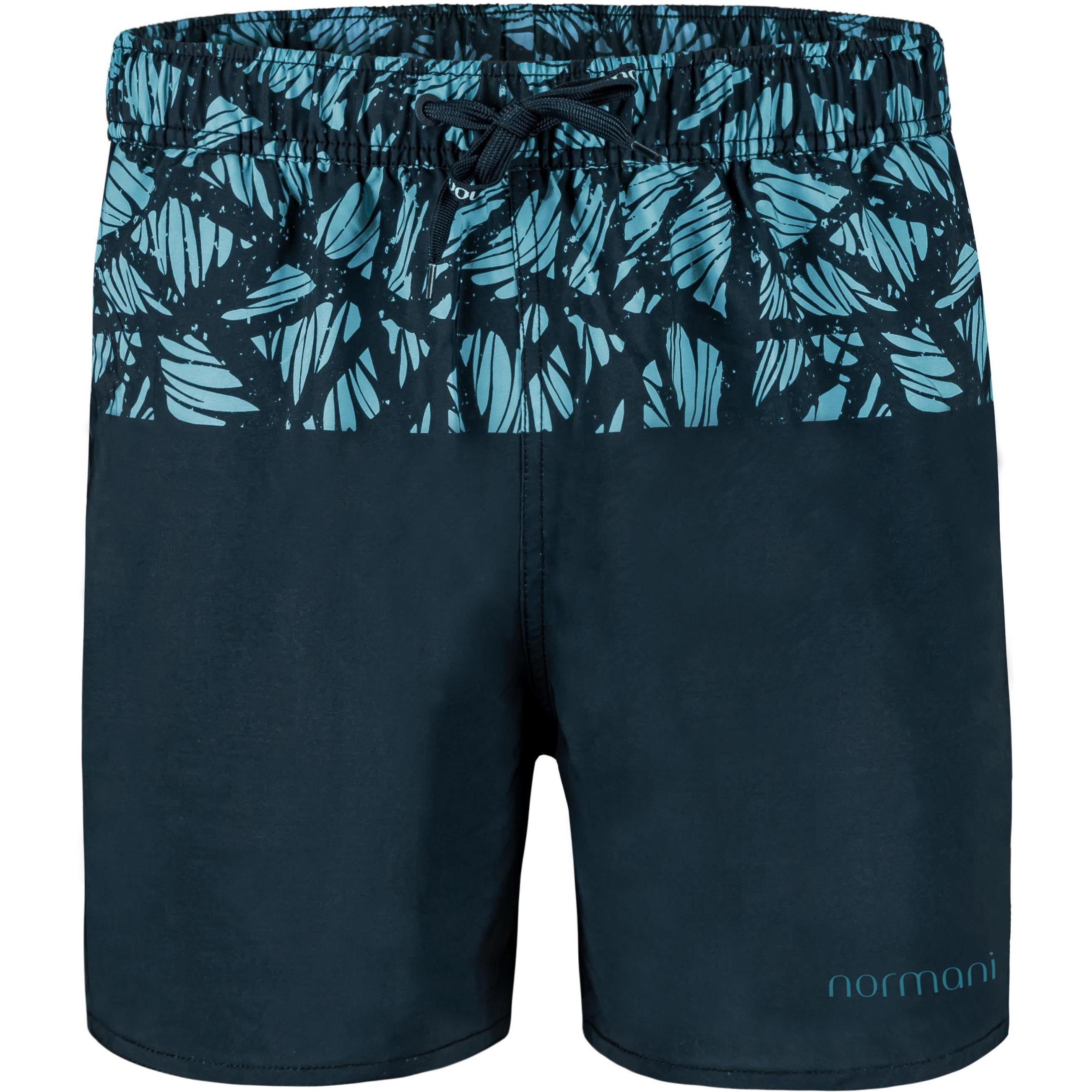 Normani, Herren, Badehose, Herren Badeshorts Lahaina, Blau, (S)