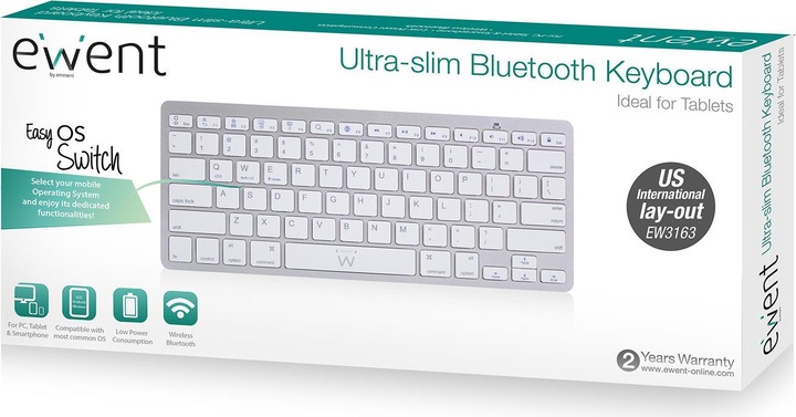 Actual product image Ewent Eminent EW3163 Ultra-Slim (Eng. Int., Wireless)