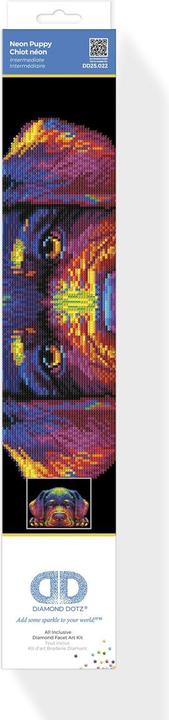 Produktbild Diamond Dotz Diamond Painting Neon Hundewelpen