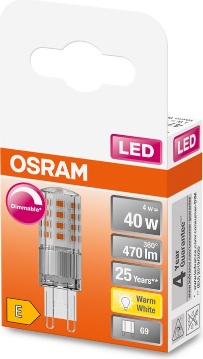 Produktbild Osram Led Pin (G9, 4 W, 470 lm, 1 x, E)