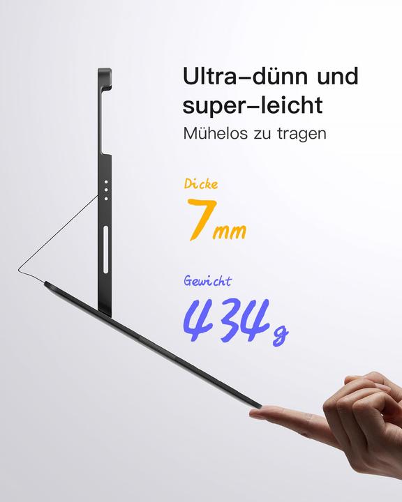 Actual product image Inateck Keyboard iPad 2007 black (BK2007 black) (DE, IPad Air 10.9)
