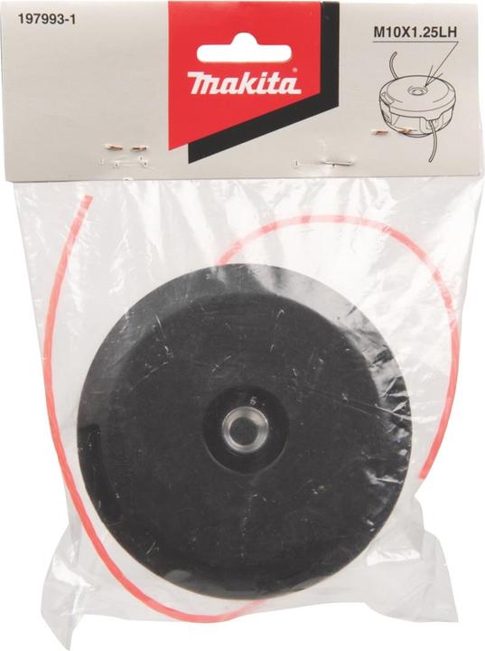 Actual product image Makita 2-thread head Tap & Go (Trimmer line + line spool)