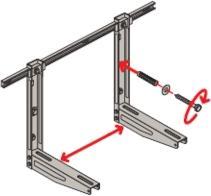 Actual product image Fischer Air conditioning unit fastener Klima Klik