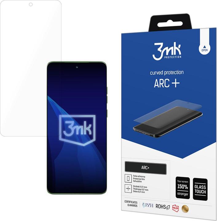 3MK Folia ARC+ Fullscreen do Motorola Edge 60 (1 Piece, Motorola Edge 60)
