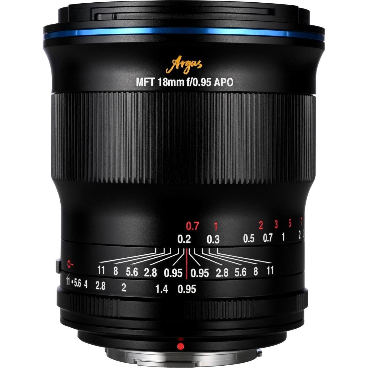 Venus Optic Festbrennweite Laowa Argus 18mm f/0.95 CF APO – MFT (Micro Four Thirds, Micro Four Thirds), Objektiv, Schwar...