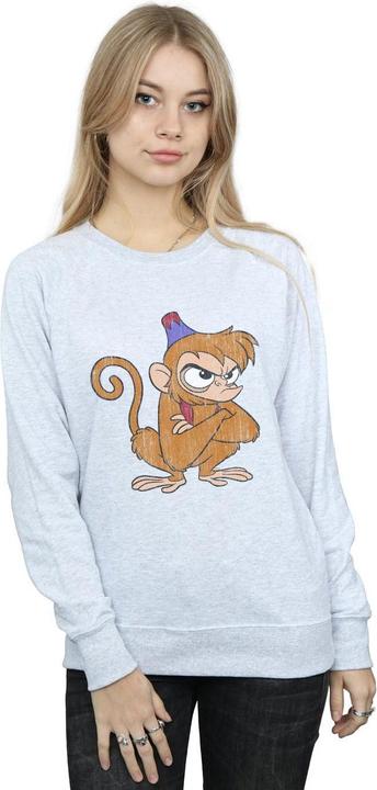 Actual product image Disney Womens/Ladies Aladdin Classic Angry Abu Sweatshirt (L)