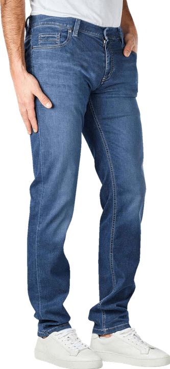 Image du produit Alberto Super Stretch Light Tencel Pipe Jeans Slim Fit Navy