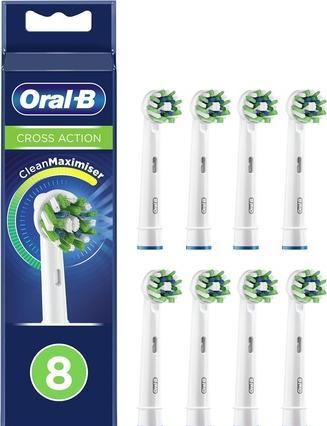Braun Aufsteckbürsten Cross Action 8 Stk. (8 x)