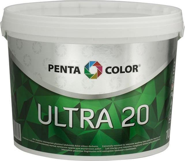 Productafbeelding Pentacolor Emulsieverf Ultra 20 Wit 10l (10000 ml)