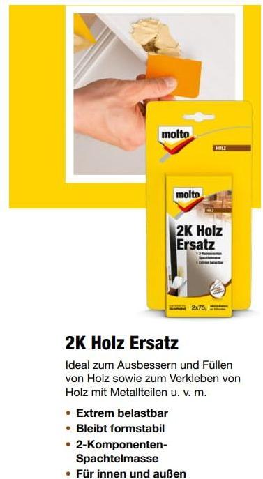 Produktbild Molto 2K Holz Ersatz