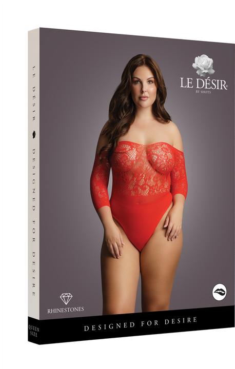 Produktbild Le Désir Crotchless Rhinestone Teddy