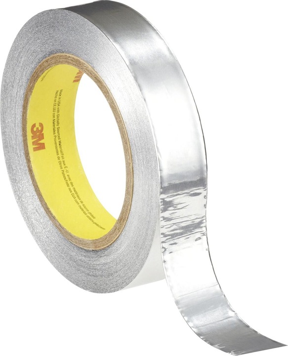 Immagine prodotto 3M 425 4255055 Nastro adesivo in alluminio Argento (L x L) 55m x 50mm 1pc. (50 mm)