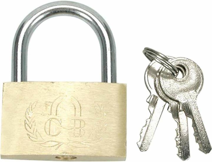 Actual product image Toya Padlock 35 mm brass