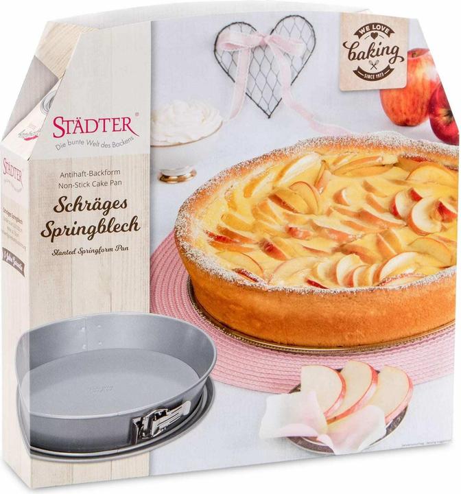 Produktbild Städter Springblech ø 29/32 cm schräg We love Baking (32 cm)