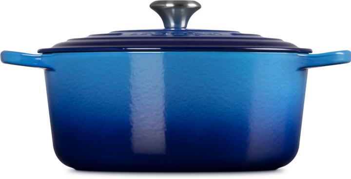 Produktbild Le Creuset Azure (Bräter + Schmortopf, Emaille, Gusseisen, 28 x 18.40 cm)