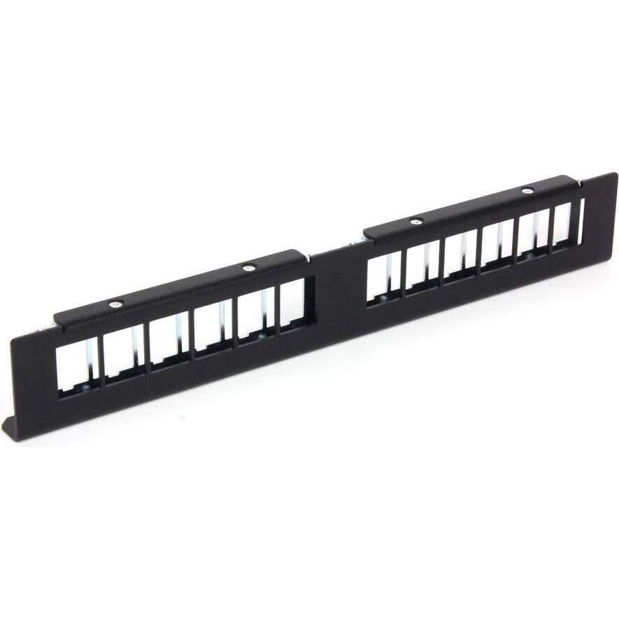 Molex zone enclosure, 12 port datagate jacks, Server Zubehör, Schwarz