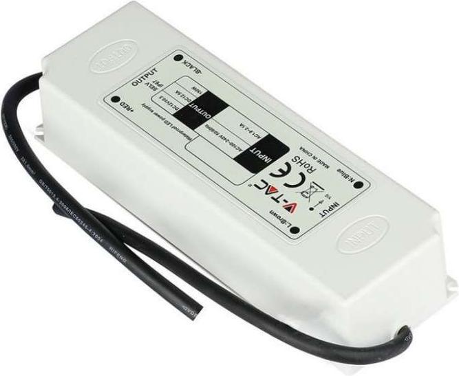 Actual product image V-TAC VT-3234 - LED transformer, 60 W, 12 V DC, 5 A, IP67