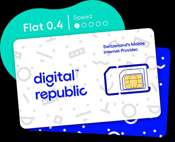 Actual product image Digital Republic SIM card Unlimited Internet for 365 days - Low Speed (Unlimited)