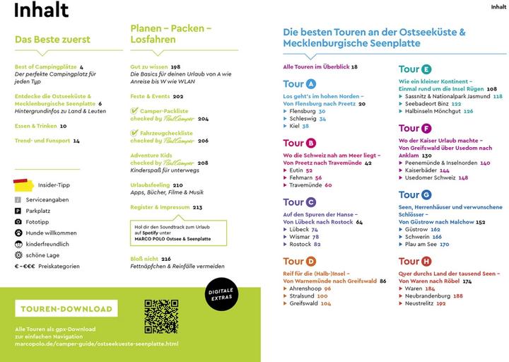 Actual product image Camper Guide Baltic Sea Coast & Mecklenburg Lake District (German, Thomas Zwicker, 2021)