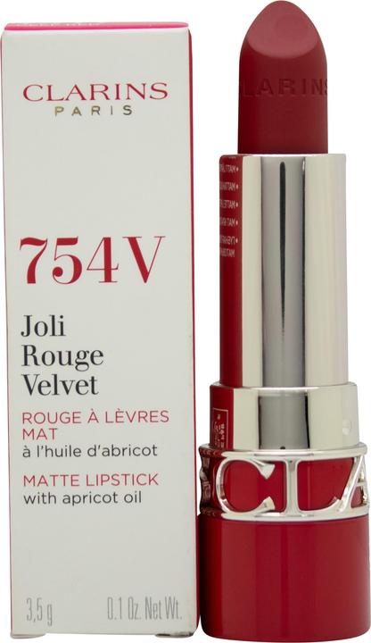 Produktbild Clarins Matting lipstick (Joli Rouge Velvet Matte) 3.5 g (754V)