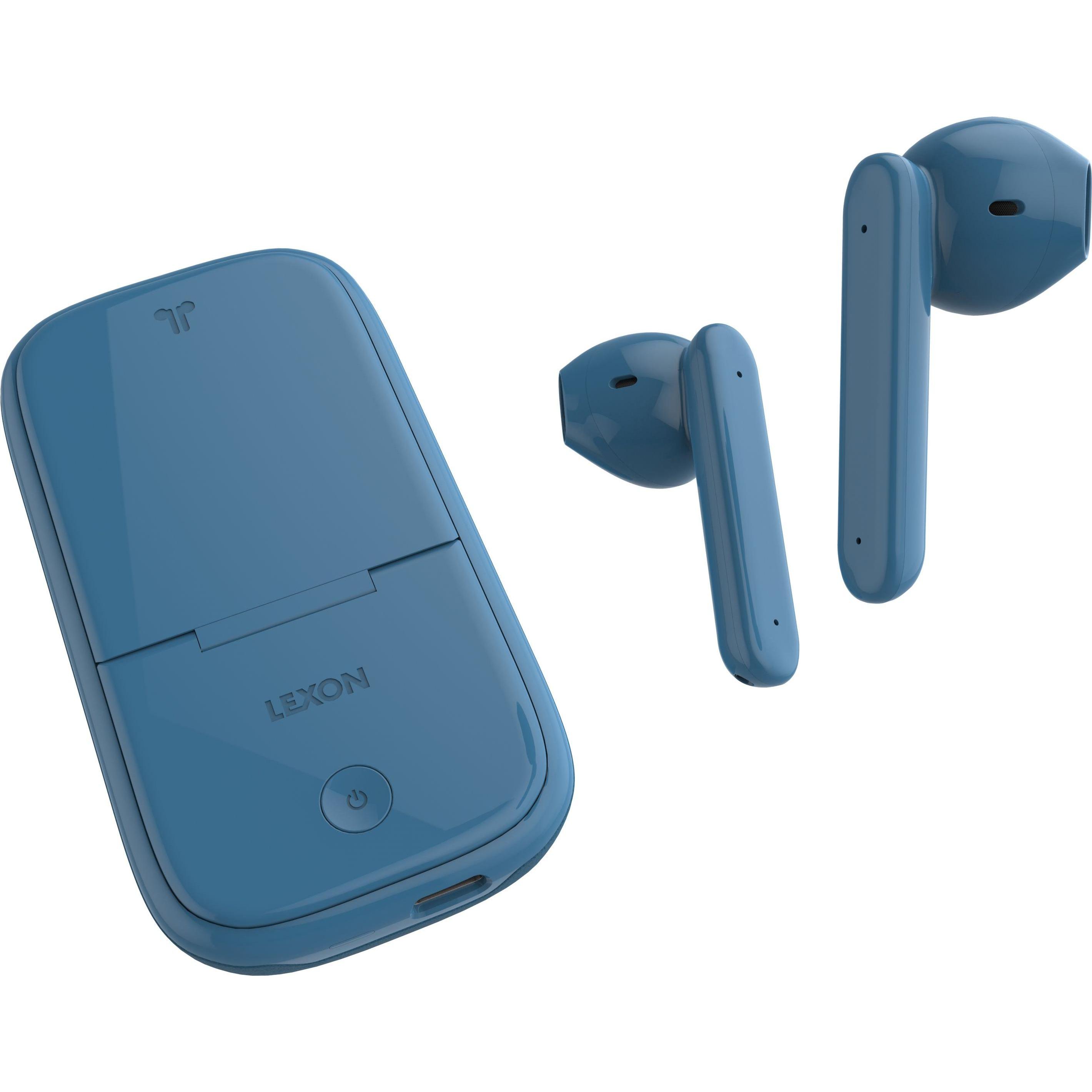 Lexon Speaker Buds (6 h, Kabellos), Kopfhörer, Blau