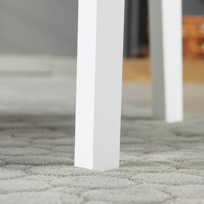 Actual product image Swisshandel24 Dining chair set of 4, pine, white