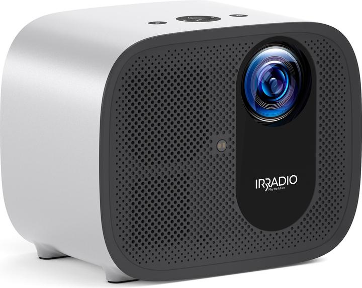 Irradio Projector IR250H Android TV Grijs en (Volledige HD, 350 lm, 1.2:1)