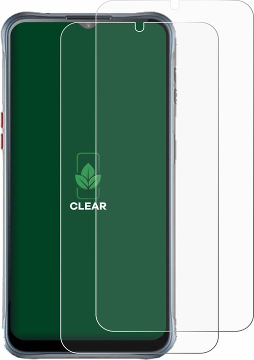 Actual product image ScreenLeaf Protective film sustainable screen protector screen protector film clear transparent (2 Piece, Unihertz Titan Pocket)