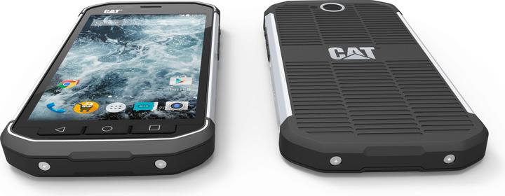Image du produit Cat S40 (16 Go, Noir, 4.70", Double SIM hybride, 4G)