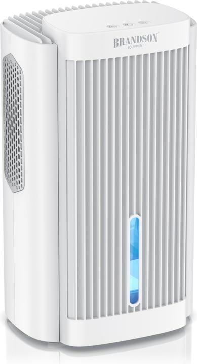 Brandson Luftentfeuchter elektrisch, Raumentfeuchter, klein & leise, Wassertank 2000 ml, für 20 m³ Räume (20 m², 0.60 l/24h)