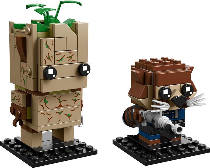 Immagine prodotto LEGO Groot e Rocket (41626, LEGO Brickheadz)